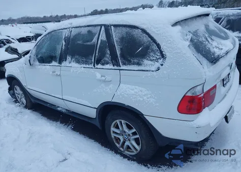 2005 BMW X5 3.0I z USA, uszkodzony, nr VIN 5UXFA13575LY09231